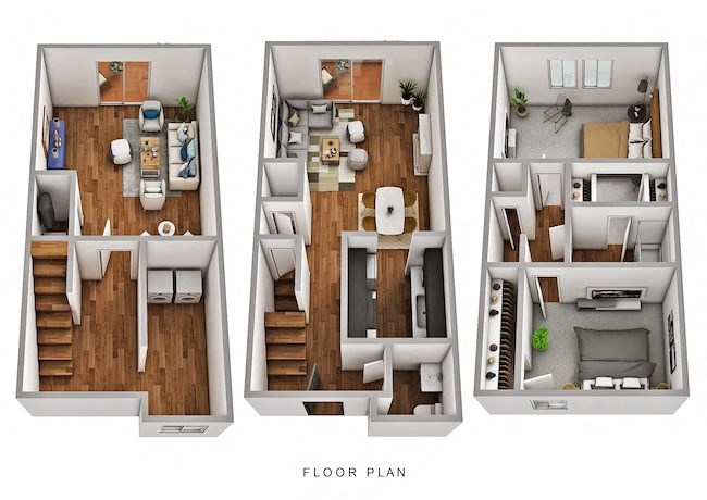 Variation FLoor plans Variation FLoor plans at SoDel, Kettering, OH, 45429